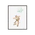 Picture of floating baby Giaraffe  _GroupedProduct_Rectangle_Portrait_Mini_ _GroupedProduct_Rectangle_Portrait_Canvas_Framed_