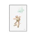 Picture of floating baby Giaraffe  _GroupedProduct_Rectangle_Portrait_Mini_ _GroupedProduct_Rectangle_Portrait_Canvas_Framed_