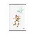 Picture of floating baby Giaraffe  _GroupedProduct_Rectangle_Portrait_Mini_ _GroupedProduct_Rectangle_Portrait_Canvas_Framed_
