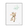 Picture of floating baby Giaraffe  _GroupedProduct_Rectangle_Portrait_Mini_ _GroupedProduct_Rectangle_Portrait_Canvas_Framed_