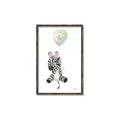 Picture of Floating Baby Zeba _GroupedProduct_Rectangle_Portrait_Mini_ _GroupedProduct_Rectangle_Portrait_Canvas_Framed_