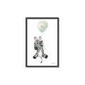 Picture of Floating Baby Zeba _GroupedProduct_Rectangle_Portrait_Mini_ _GroupedProduct_Rectangle_Portrait_Canvas_Framed_