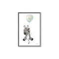 Picture of Floating Baby Zeba _GroupedProduct_Rectangle_Portrait_Mini_ _GroupedProduct_Rectangle_Portrait_Canvas_Framed_