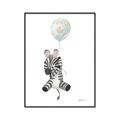 Picture of Floating Baby Zeba _GroupedProduct_Rectangle_Portrait_Mini_ _GroupedProduct_Rectangle_Portrait_Canvas_Framed_