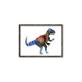 Picture of colourful T-rex _GroupedProduct_Rectangle_Landscape_Mini_ _GroupedProduct_Rectangle_Landscape_Canvas_Framed_