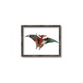 Picture of Colourful pterodactyl _GroupedProduct_Rectangle_Landscape_Mini_ _GroupedProduct_Rectangle_Landscape_Canvas_Framed_