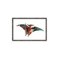 Picture of Colourful pterodactyl _GroupedProduct_Rectangle_Landscape_Mini_ _GroupedProduct_Rectangle_Landscape_Canvas_Framed_