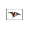 Picture of Colourful pterodactyl _GroupedProduct_Rectangle_Landscape_Mini_ _GroupedProduct_Rectangle_Landscape_Canvas_Framed_