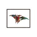 Picture of Colourful pterodactyl _GroupedProduct_Rectangle_Landscape_Mini_ _GroupedProduct_Rectangle_Landscape_Canvas_Framed_