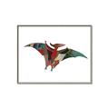Picture of Colourful pterodactyl _GroupedProduct_Rectangle_Landscape_Mini_ _GroupedProduct_Rectangle_Landscape_Canvas_Framed_