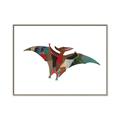 Picture of Colourful pterodactyl _GroupedProduct_Rectangle_Landscape_Mini_ _GroupedProduct_Rectangle_Landscape_Canvas_Framed_