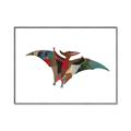 Picture of Colourful pterodactyl _GroupedProduct_Rectangle_Landscape_Mini_ _GroupedProduct_Rectangle_Landscape_Canvas_Framed_