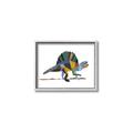 Picture of Colorful spinosaurus _GroupedProduct_Rectangle_Landscape_Mini_ _GroupedProduct_Rectangle_Landscape_Canvas_Framed_