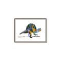 Picture of Colorful spinosaurus _GroupedProduct_Rectangle_Landscape_Mini_ _GroupedProduct_Rectangle_Landscape_Canvas_Framed_