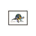 Picture of Colorful spinosaurus _GroupedProduct_Rectangle_Landscape_Mini_ _GroupedProduct_Rectangle_Landscape_Canvas_Framed_