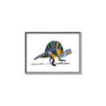 Picture of Colorful spinosaurus _GroupedProduct_Rectangle_Landscape_Mini_ _GroupedProduct_Rectangle_Landscape_Canvas_Framed_