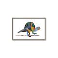 Picture of Colorful spinosaurus _GroupedProduct_Rectangle_Landscape_Mini_ _GroupedProduct_Rectangle_Landscape_Canvas_Framed_