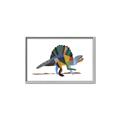 Picture of Colorful spinosaurus _GroupedProduct_Rectangle_Landscape_Mini_ _GroupedProduct_Rectangle_Landscape_Canvas_Framed_