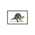 Picture of Colorful spinosaurus _GroupedProduct_Rectangle_Landscape_Mini_ _GroupedProduct_Rectangle_Landscape_Canvas_Framed_