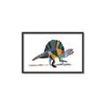 Picture of Colorful spinosaurus _GroupedProduct_Rectangle_Landscape_Mini_ _GroupedProduct_Rectangle_Landscape_Canvas_Framed_