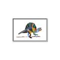 Picture of Colorful spinosaurus _GroupedProduct_Rectangle_Landscape_Mini_ _GroupedProduct_Rectangle_Landscape_Canvas_Framed_