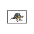 Picture of Colorful spinosaurus _GroupedProduct_Rectangle_Landscape_Mini_ _GroupedProduct_Rectangle_Landscape_Canvas_Framed_