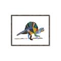 Picture of Colorful spinosaurus _GroupedProduct_Rectangle_Landscape_Mini_ _GroupedProduct_Rectangle_Landscape_Canvas_Framed_
