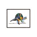Picture of Colorful spinosaurus _GroupedProduct_Rectangle_Landscape_Mini_ _GroupedProduct_Rectangle_Landscape_Canvas_Framed_