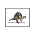 Picture of Colorful spinosaurus _GroupedProduct_Rectangle_Landscape_Mini_ _GroupedProduct_Rectangle_Landscape_Canvas_Framed_