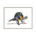 Picture of Colorful spinosaurus _GroupedProduct_Rectangle_Landscape_Mini_ _GroupedProduct_Rectangle_Landscape_Canvas_Framed_