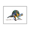 Picture of Colorful spinosaurus _GroupedProduct_Rectangle_Landscape_Mini_ _GroupedProduct_Rectangle_Landscape_Canvas_Framed_