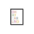 Picture of Oh My Darling kids _GroupedProduct_Rectangle_Portrait_Mini_ _GroupedProduct_Rectangle_Portrait_Canvas_Framed_
