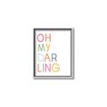 Picture of Oh My Darling kids _GroupedProduct_Rectangle_Portrait_Mini_ _GroupedProduct_Rectangle_Portrait_Canvas_Framed_