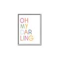 Picture of Oh My Darling kids _GroupedProduct_Rectangle_Portrait_Mini_ _GroupedProduct_Rectangle_Portrait_Canvas_Framed_