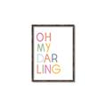 Picture of Oh My Darling kids _GroupedProduct_Rectangle_Portrait_Mini_ _GroupedProduct_Rectangle_Portrait_Canvas_Framed_