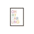 Picture of Oh My Darling kids _GroupedProduct_Rectangle_Portrait_Mini_ _GroupedProduct_Rectangle_Portrait_Canvas_Framed_