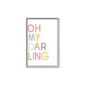 Picture of Oh My Darling kids _GroupedProduct_Rectangle_Portrait_Mini_ _GroupedProduct_Rectangle_Portrait_Canvas_Framed_