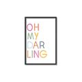 Picture of Oh My Darling kids _GroupedProduct_Rectangle_Portrait_Mini_ _GroupedProduct_Rectangle_Portrait_Canvas_Framed_
