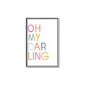 Picture of Oh My Darling kids _GroupedProduct_Rectangle_Portrait_Mini_ _GroupedProduct_Rectangle_Portrait_Canvas_Framed_