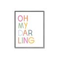 Picture of Oh My Darling kids _GroupedProduct_Rectangle_Portrait_Mini_ _GroupedProduct_Rectangle_Portrait_Canvas_Framed_