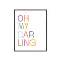 Picture of Oh My Darling kids _GroupedProduct_Rectangle_Portrait_Mini_ _GroupedProduct_Rectangle_Portrait_Canvas_Framed_