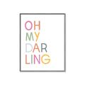 Picture of Oh My Darling kids _GroupedProduct_Rectangle_Portrait_Mini_ _GroupedProduct_Rectangle_Portrait_Canvas_Framed_