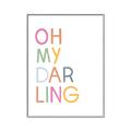 Picture of Oh My Darling kids _GroupedProduct_Rectangle_Portrait_Mini_ _GroupedProduct_Rectangle_Portrait_Canvas_Framed_