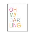 Picture of Oh My Darling kids _GroupedProduct_Rectangle_Portrait_Mini_ _GroupedProduct_Rectangle_Portrait_Canvas_Framed_