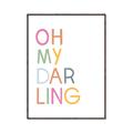 Picture of Oh My Darling kids _GroupedProduct_Rectangle_Portrait_Mini_ _GroupedProduct_Rectangle_Portrait_Canvas_Framed_