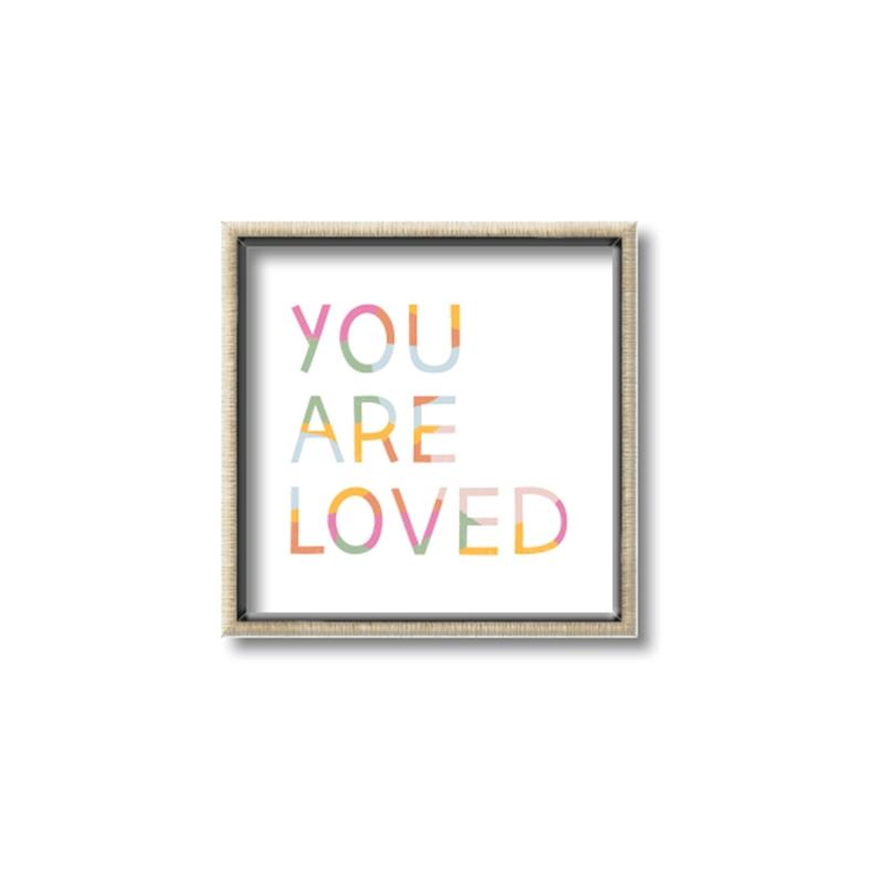 Picture of You are loved kids _GroupedProduct_Square_Mini_ _GroupedProduct_Square_Canvas_Framed_