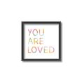 Picture of You are loved kids _GroupedProduct_Square_Mini_ _GroupedProduct_Square_Canvas_Framed_