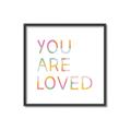 Picture of You are loved kids _GroupedProduct_Square_Mini_ _GroupedProduct_Square_Canvas_Framed_