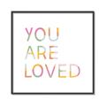 Picture of You are loved kids _GroupedProduct_Square_Mini_ _GroupedProduct_Square_Canvas_Framed_