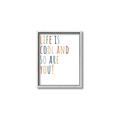 Picture of Life is Cool kids  _GroupedProduct_Rectangle_Portrait_Mini_ _GroupedProduct_Rectangle_Portrait_Canvas_Framed_